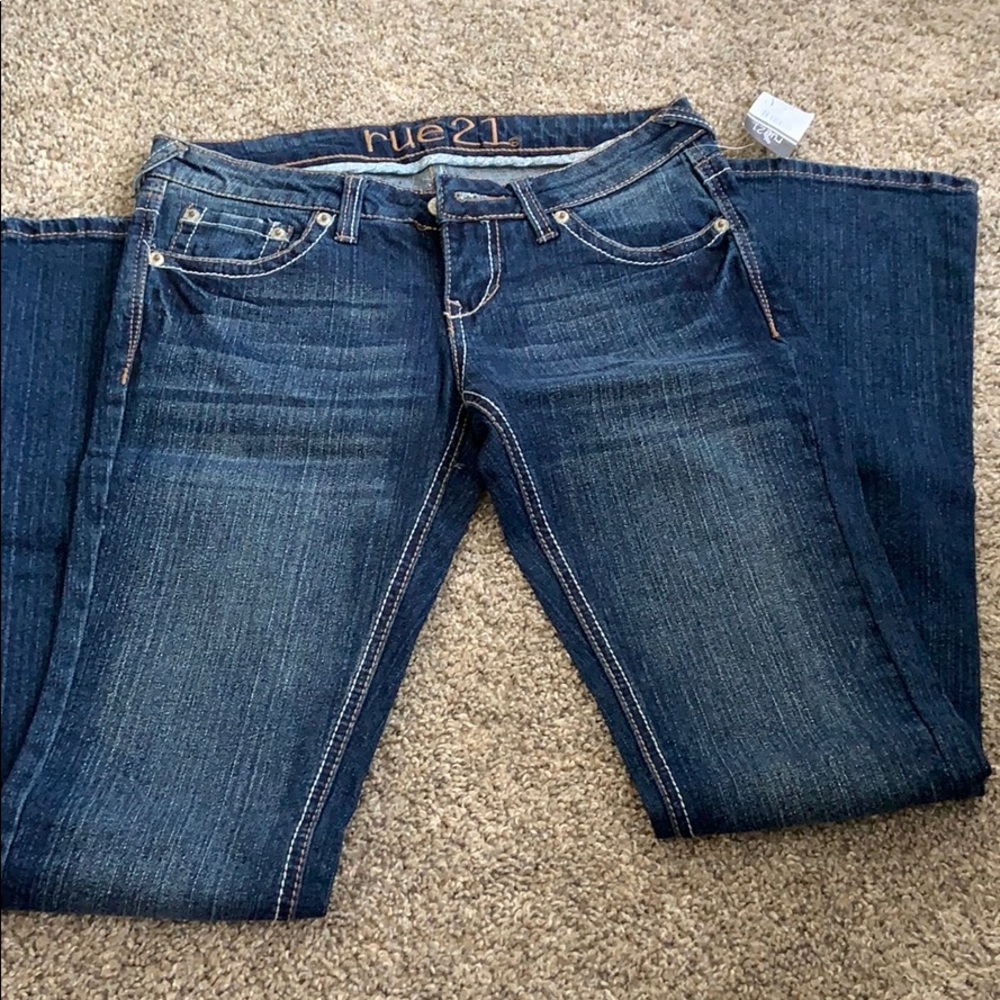 Boot cut jeans!